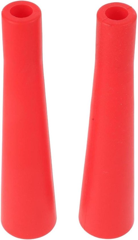 Baseball Batting Tee Topper - Balhouder Honkbal - Honkbal Training - Schokabsorberend Rubber - 20x4.3x2.5cm - Rood
