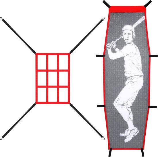 Baseball Softbal Pitching Target en Slagman Dummy voor Training en Nauwkeurigheid