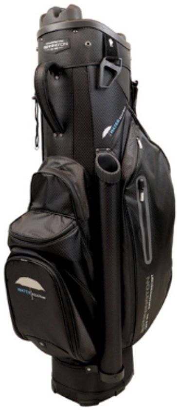 Bennington Cart Bag QO-9 Water resistant Zwart van Merkloos