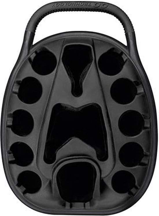 Bennington - Qo 14 Lite - Cart Bag - golftas -zwart/blauw van Bennington