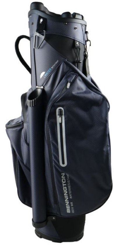 Bennington QO9 WR Cartbag Navy Zilver van Merkloos