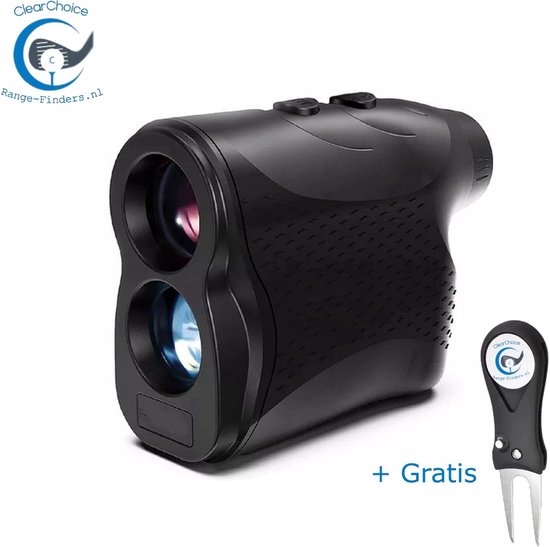 BetterChoice Afstandsmeter - Zwart - RangeFinder - Golftrainingsmateriaal - Golf - Vlagmeter - Snelheidsmeter - Golf accessoires - 500M Pro -Laser Range Finder van Merkloos