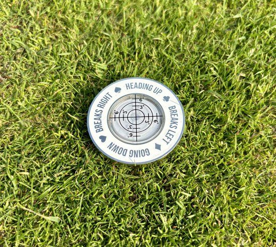 Big Fred Green Reader Poker Chip – Essentieel Golf accessoire voor Betere Putts – Ideaal Golf cadeau - Gadget voor Golfers van BIG