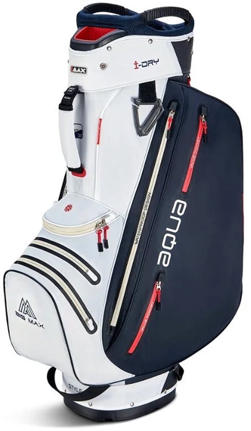 Big Max Aqua Style 4 - Waterdichte Golftas - Cartbag - BLAUW