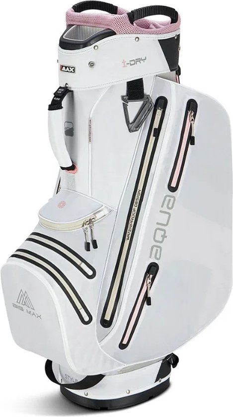 Big Max Aqua Style 4 - Waterdichte Golftas - Cartbag - Wit van Merkloos