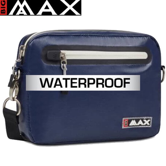 Big Max Aqua Value Bag - Waterproof Handtasje, navy van BIG