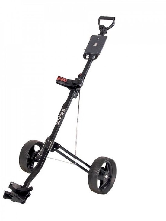 Big Max Basic2 Wiel Golftrolley - Golfkar - Zwart van adidas