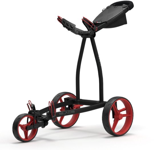 Big Max Blade Ip 2.0 Golftrolley - Golfkar - Zwart Rood