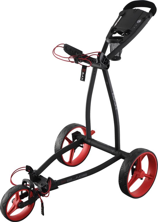 Big Max Blade IP 2.0 golftrolley zwart/rood van BIG