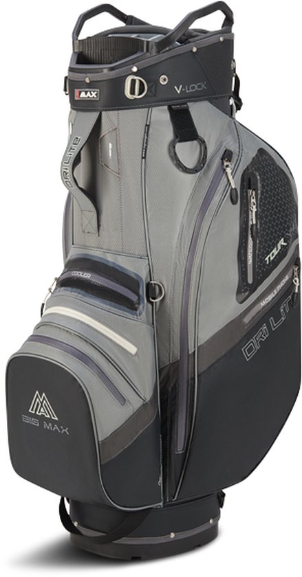 Big max Dri Lite V4 Cart Bag Grijs Zwart