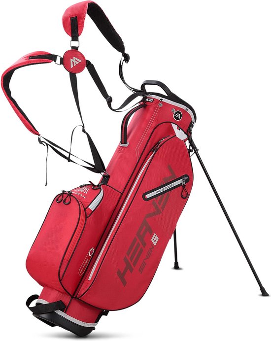 Big Max Heaven Seven G standbag rood van Merkloos