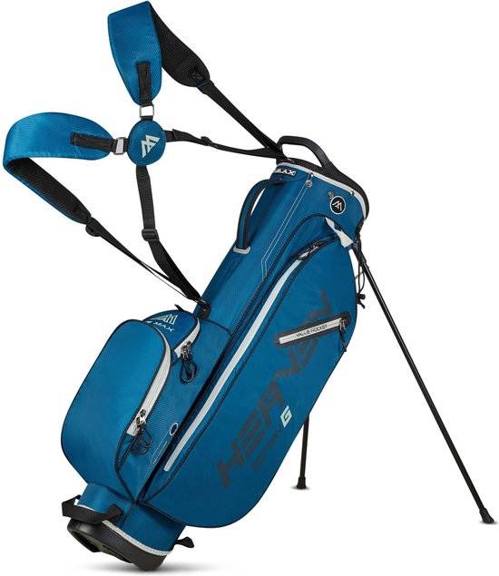Big Max Heaven Seven G - Waterwerende Golftas - Standbag - Blauw