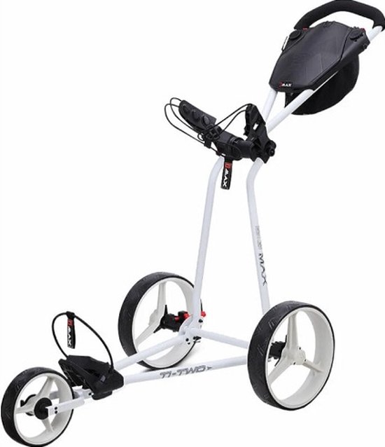 Big Max Ti Two Golftrolley - Golfkar - Wit