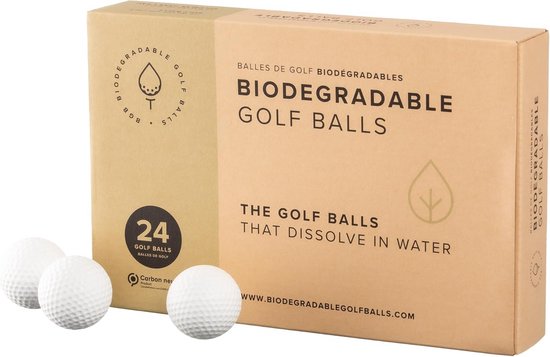 Biologisch Afbreekbare Golfballen Wateroplosbaar Voor Milieuvriendelijke Golf Training van Merkloos