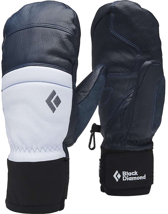 BLACK DIAMOND - W SPARK MITTS - xs - Charcoal-Belay Blue