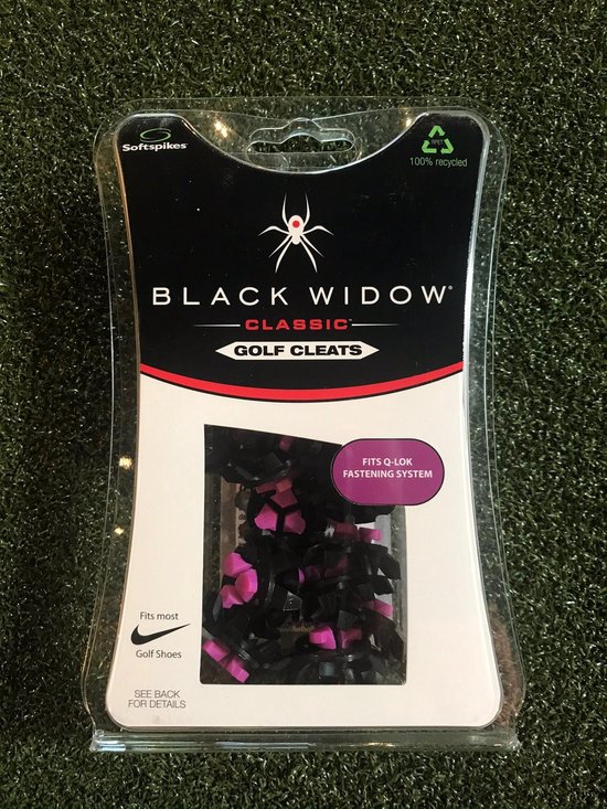 BLACK WIDDOW SOFT SPIKES CL.18 CLEATS van Merkloos