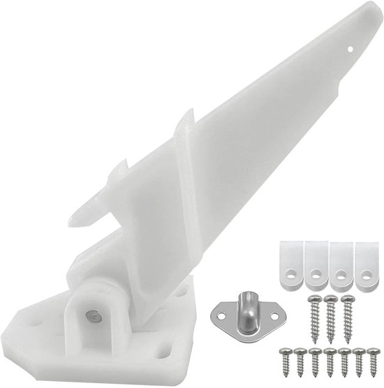 Boot Snelheidsmeter Kit - Pitot Buis - Watersport Meten - Automatische Kick-up - Tot 80 KM/U - Wit