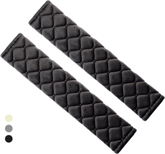 BOTC Gordelhoezen - 2 stuks schouderhoezen - Gordelkussen - Auto gordel Beschermer - Gordelbeschermer - Universele Autogordel Cover van BOTC