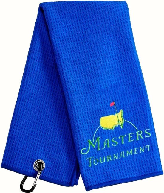 Bovista Golf Handdoek - Golfhanddoek - Golf Accessoires - Towel - Comfortabel - Blauw