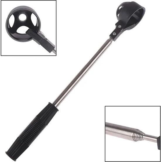 Bovista Golfbalhengel - Golfhengel - Uitschuifbaar - Ball Retriever - Golf Accessoires van Bovista