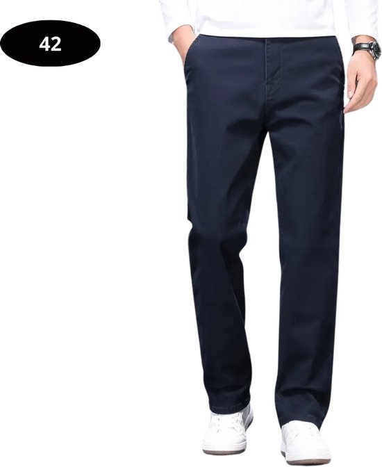 Bovista Golfbroek Heren - Golfkleding - Golfen - Golf Accessoires - Nette Pantalon - Marineblauw XXXXL - Maat 58 van Bovista