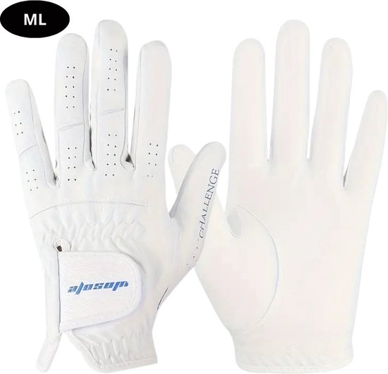 Bovista Golfhandschoenen - Golf Accessoires - Handschoen AntiSlip - Heren - Links - Maat M/L van Bovista