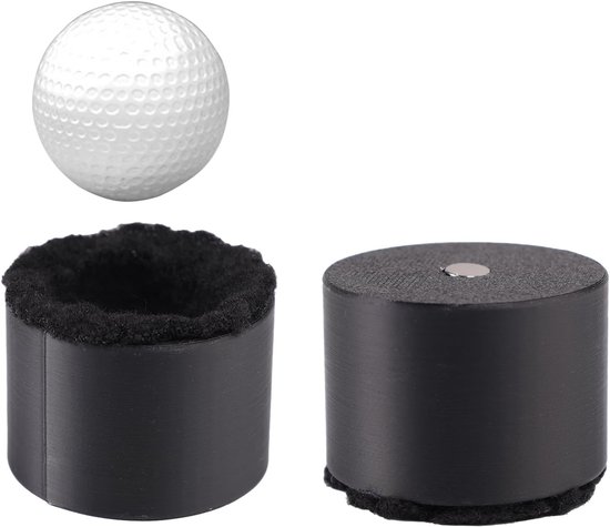 BOXOB Portable Golf Ball Cleaner, Magnetic Golf Ball Cleaning Tool Portable Cleaner for Cleaning Suitable for Men and Women Use on the Golf Course