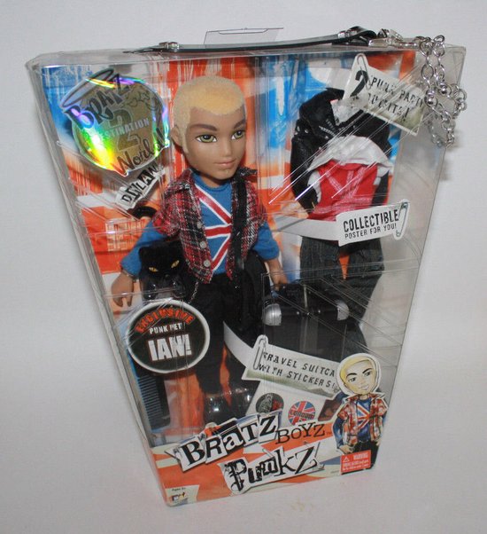 Bratz Boyz Punkz Ian - Collector's item - Zeldzaam van BRA