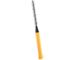BRENZOOS - Badminton Racket Swing Trainer - Impact Point Training - Verbeter je swingsnelheid - Blauw - Kracht Trainer - Geschikt voor badmintonlief...