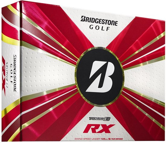 Bridgestone Golf 0183 Tour B Rx Golfballen 12 Eenheden Wit van Merkloos
