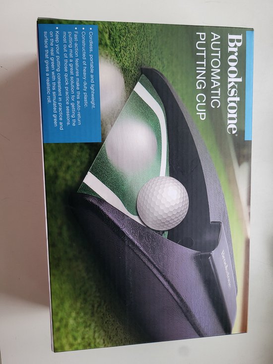 Brookstone Golf Automatic putting cup van Brookstone