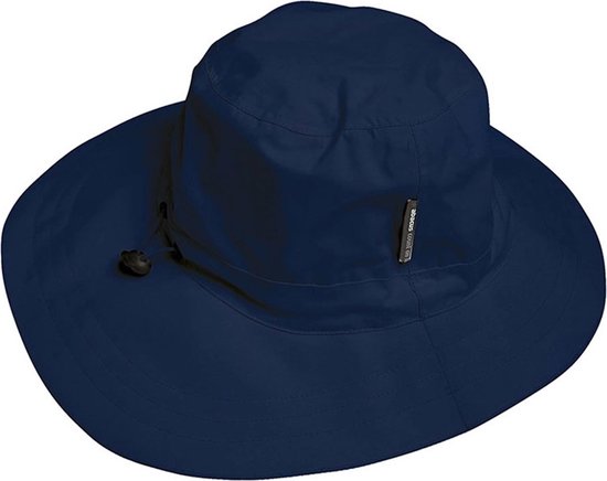 Bucket Waterproof Rain Hat Abacus Link Regenhoed Navy van Abacus