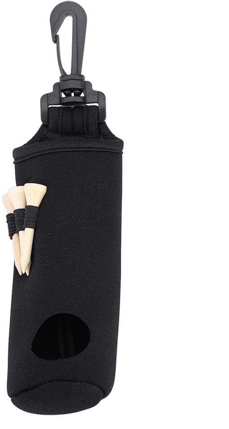 Byshayne- Ball Bag Waterdicht - Neopreen Houder - Draagtas - Golfaccessoires - 3 Golftees - Duurzaam en Comfortabel - Golfballenhouder