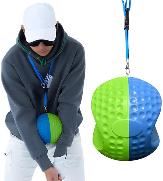 Byshayne- Golfzwaaitrainer Draagbaar - Houdingscorrectie - Bewegingscorrectie - Lichtgewicht - Draagkoord - Ideaal voor beginners - Golftrainer