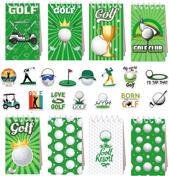 Cadeaus voor golfers: verjaardag golfaccessoires, notitieboek en handige gadgets voor golfspelers