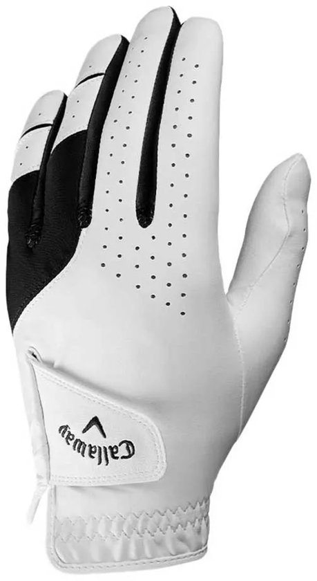 Callaway Cg Gl Weather Spann 2pk Golfhandschoen Voor Linkshandigen Wit M-L Man,Vrouw van Merkloos