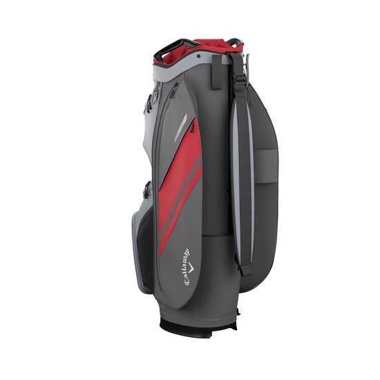 Callaway Chase 14 cartbag 2026 steel/graphite/red van Merkloos