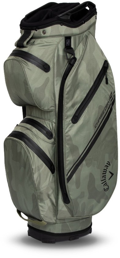 Callaway Chase Dry 14 Golftas - Cartbag - Camouflage Groen van Merkloos