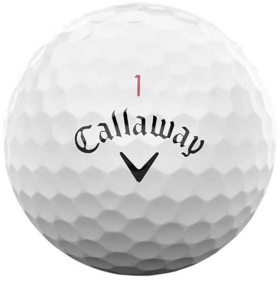 Callaway Chrome Tour Golfballen Wit 12 Balls van Merkloos