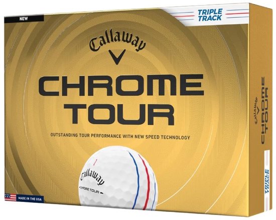 Callaway Chrome Tour Trptrk Golfballen Wit 12 Balls