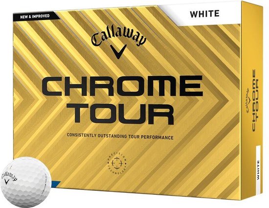 Callaway Chrome Tour - Wit - 12 stuks van Callaway
