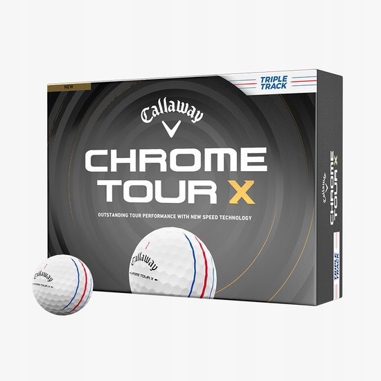 Callaway Chrome Tour X Triple Track Golfballen 12 Stuks