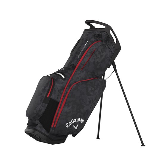 Callaway Fairway 14 HD standbag graphite camo red 2026 van Merkloos