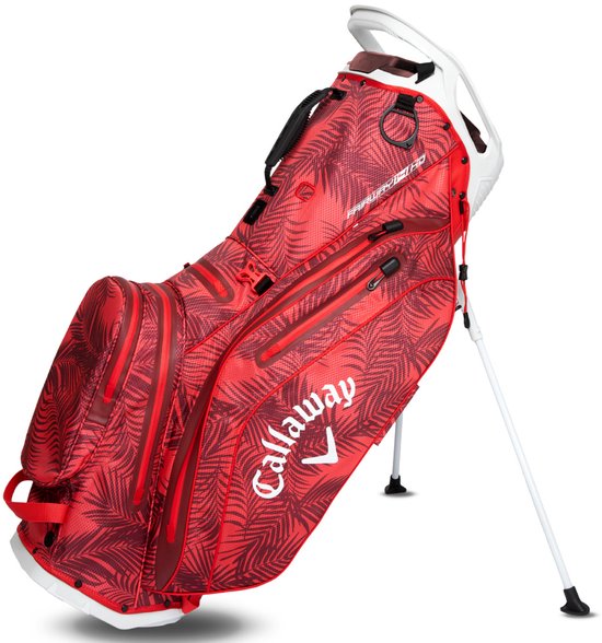 Callaway Fairway 14 Hyper Dry Waterdichte Golftas - Standbag - Rood