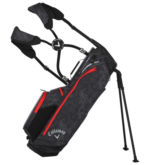 Callaway Fairway C HD stand bag graphite dessert camo red 2026 van Merkloos