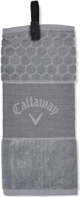 Callaway - Frifold - Golfhanddoek - Grijs van Merkloos