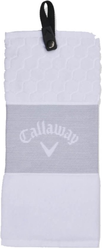 Callaway - Frifold - Golfhanddoek - Wit van Merkloos