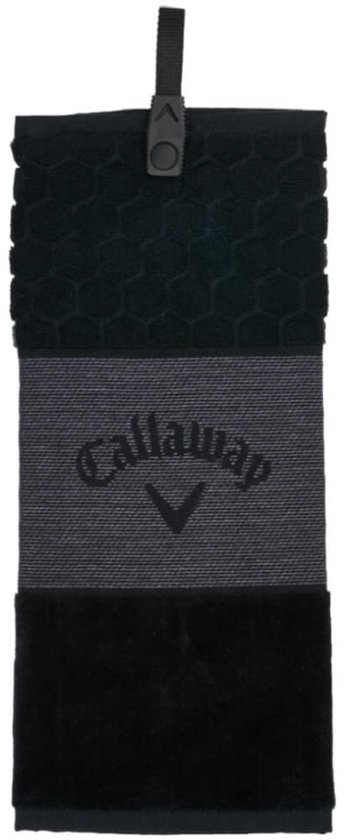 Callaway - Frifold - Golfhanddoek - Zwart van Callaway
