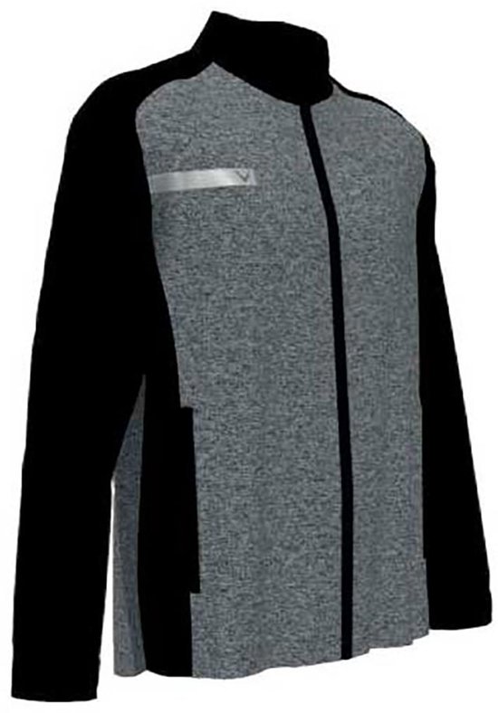 Callaway Full Zip Jacket Windjack Zwart,Grijs S van Callaway