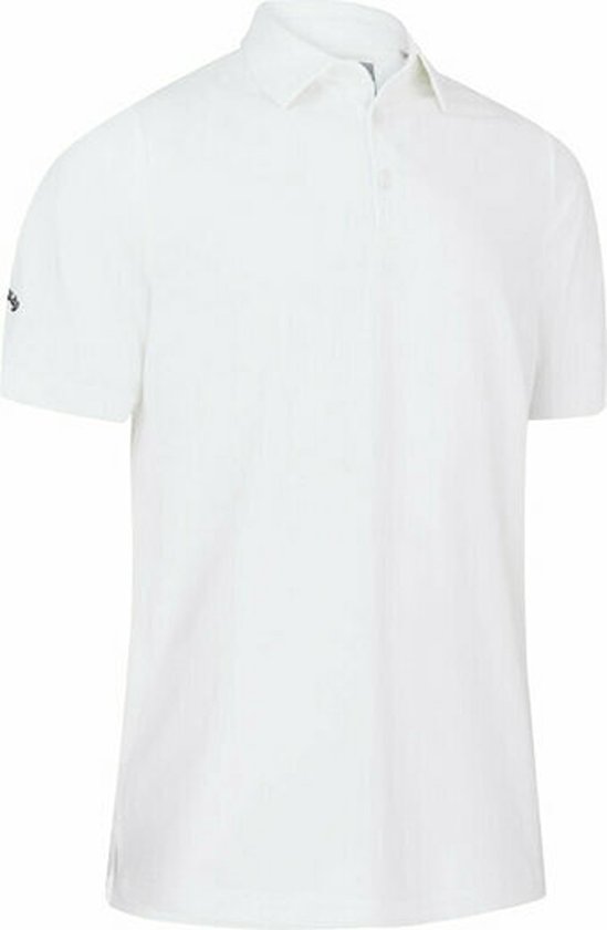 Callaway Heren Golfpolo Cooling Bright White Maat XXL van Callaway